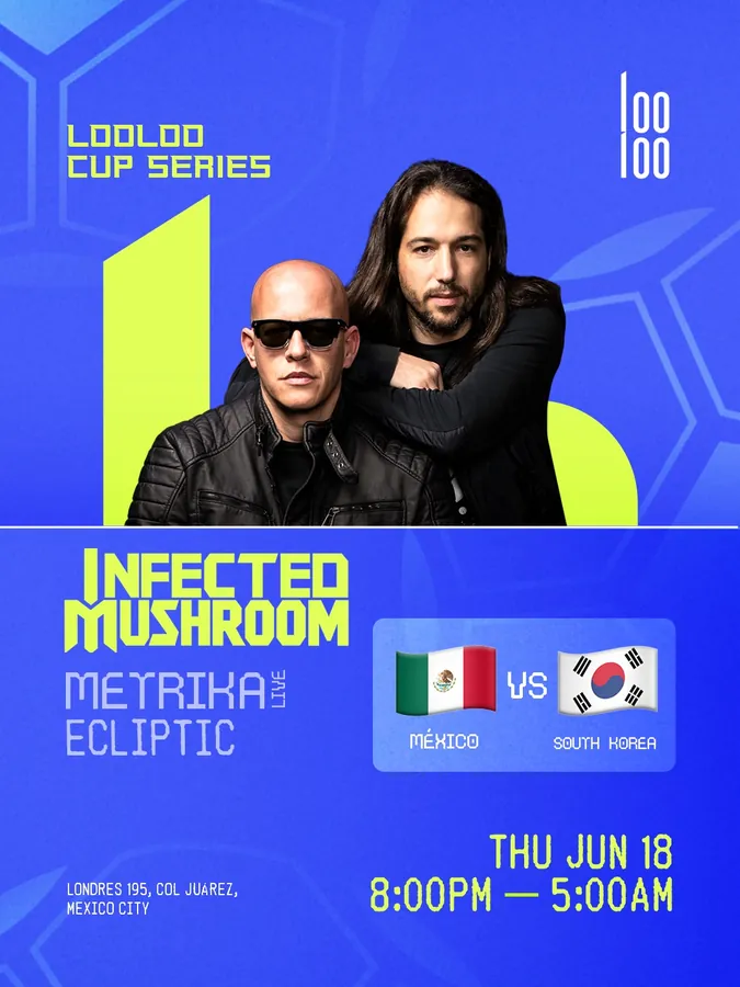 Infected Mushroom — Jun 18